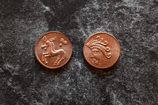 Keltská mince - Hrušovka