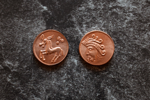 Keltská mince - Hrušovka